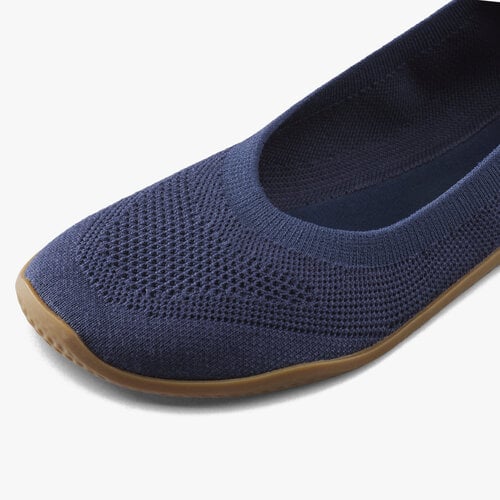 Vivobarefoot Primus Asana Yin Ballerina Knit Ladies Deep Ocean
