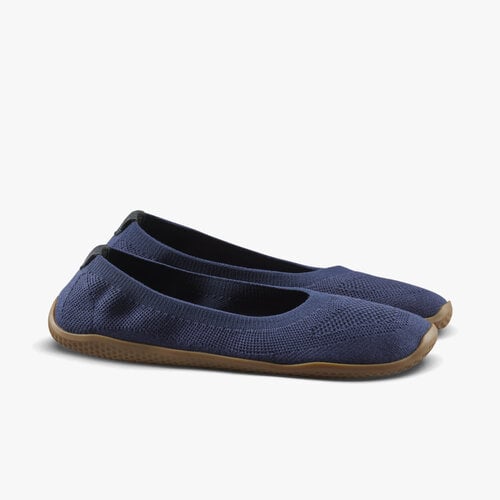 Vivobarefoot Primus Asana Yin Ballerina Knit Ladies Deep Ocean