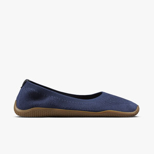 Vivobarefoot Primus Asana Yin Ballerina Knit Ladies Deep Ocean