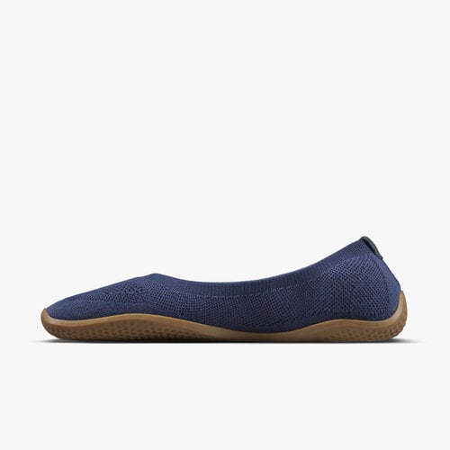 Vivobarefoot Primus Asana Yin Ballerina Knit Ladies Deep Ocean