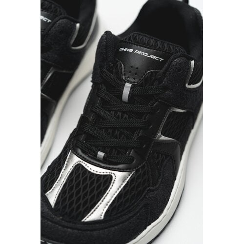 Ohne Project Project Retro Run Silver Black Ohne Project Project Retro Run Silver Black