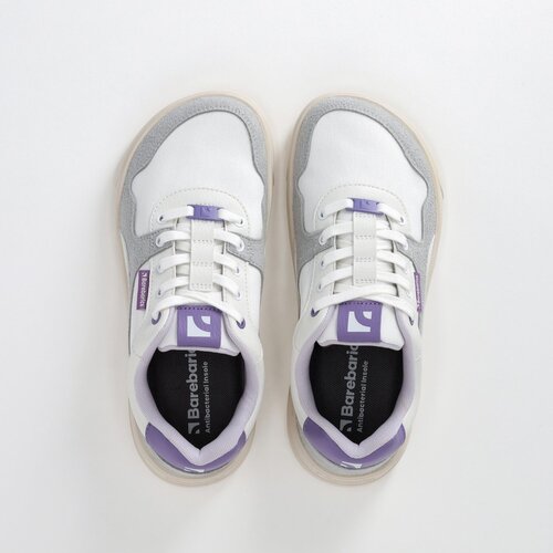 Barebarics Zing White & Purple