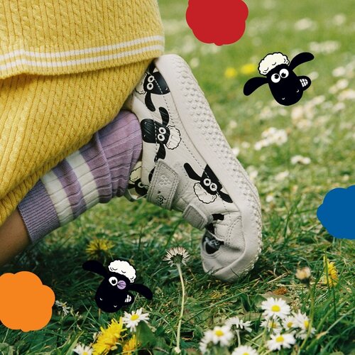 Vivobarefoot Gobi Sneaker Pre-school Shaun The Sheep