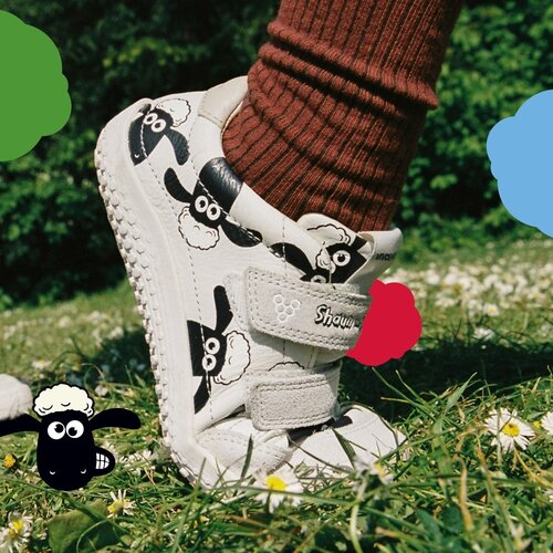 Vivobarefoot Gobi Sneaker Pre-school Shaun The Sheep