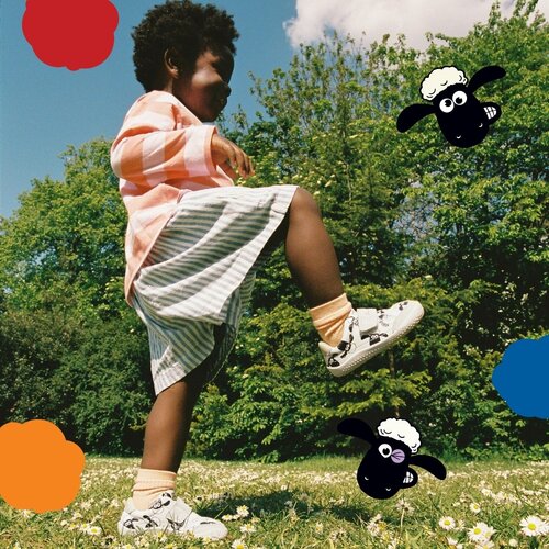 Vivobarefoot Gobi Sneaker Toddler Shaun The Sheep Vivobarefoot Gobi Sneaker Toddler Shaun The Sheep