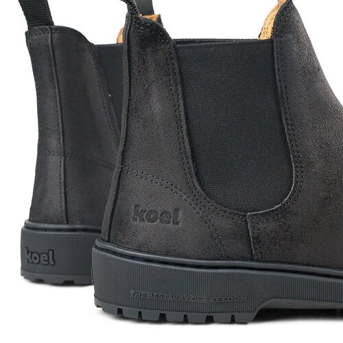 Koel Gavien Oil Suede Black