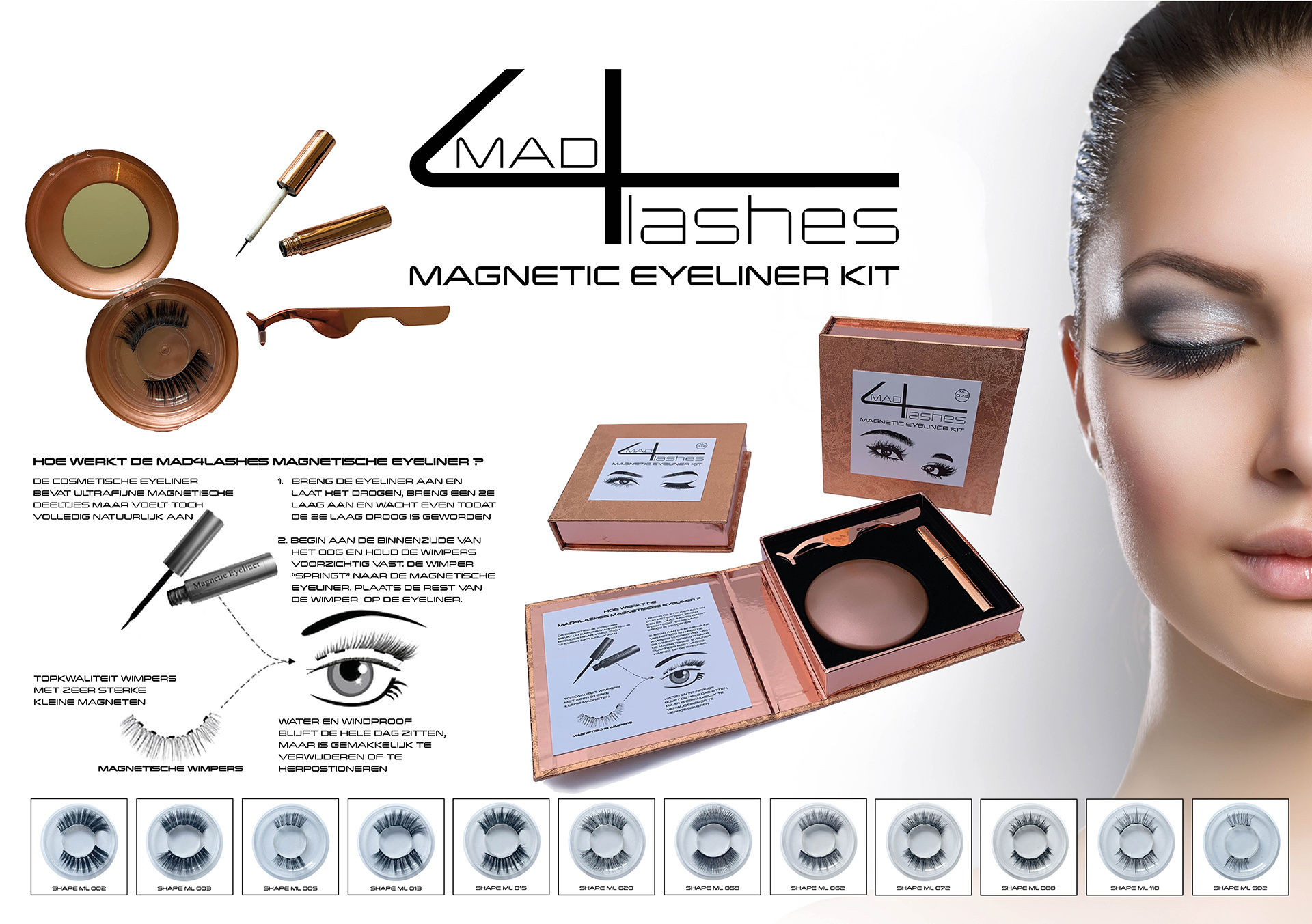 magnetic eyeliner kit