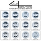 made4lashes magnetic eyeliner kit - Shapes ML 059 -  062 - 072 - 088 - 110  -S02
