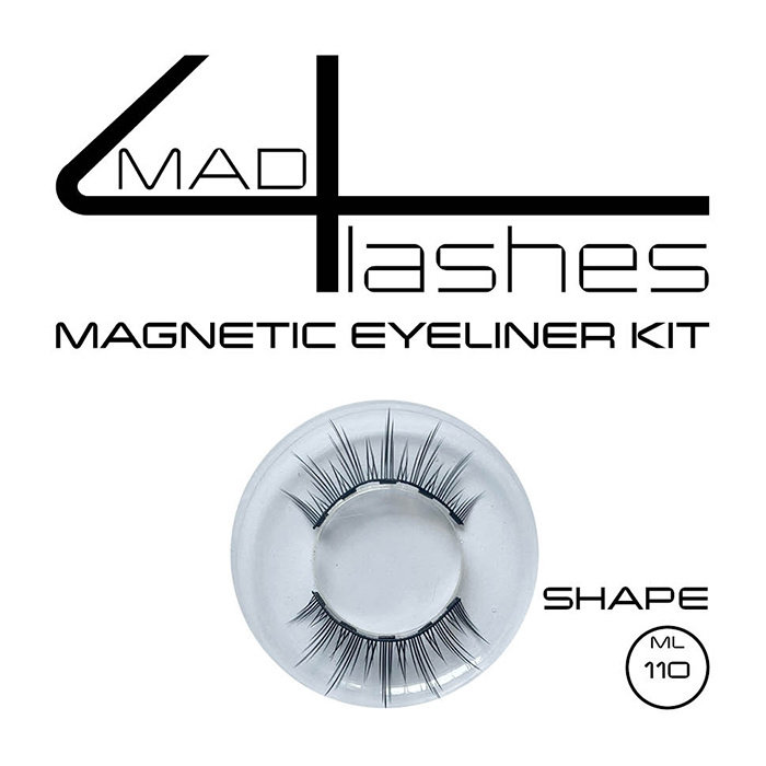 made4lashes magnetic eyeliner kit - Shapes ML 059 -  062 - 072 - 088 - 110  -S02