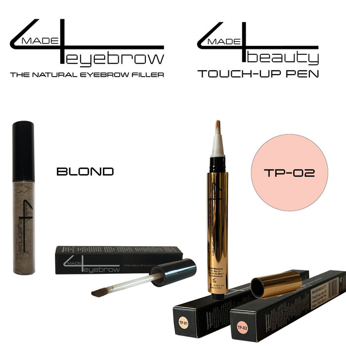 offer Made4eyebrow The natural eyebrow filler + Made4beauty Touch-up pen