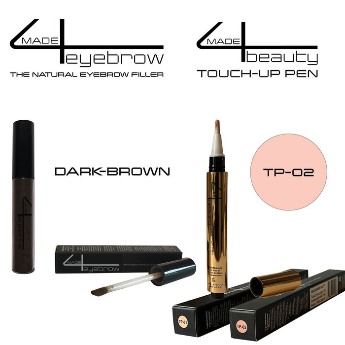 offer Made4eyebrow The natural eyebrow filler + Made4beauty Touch-up pen
