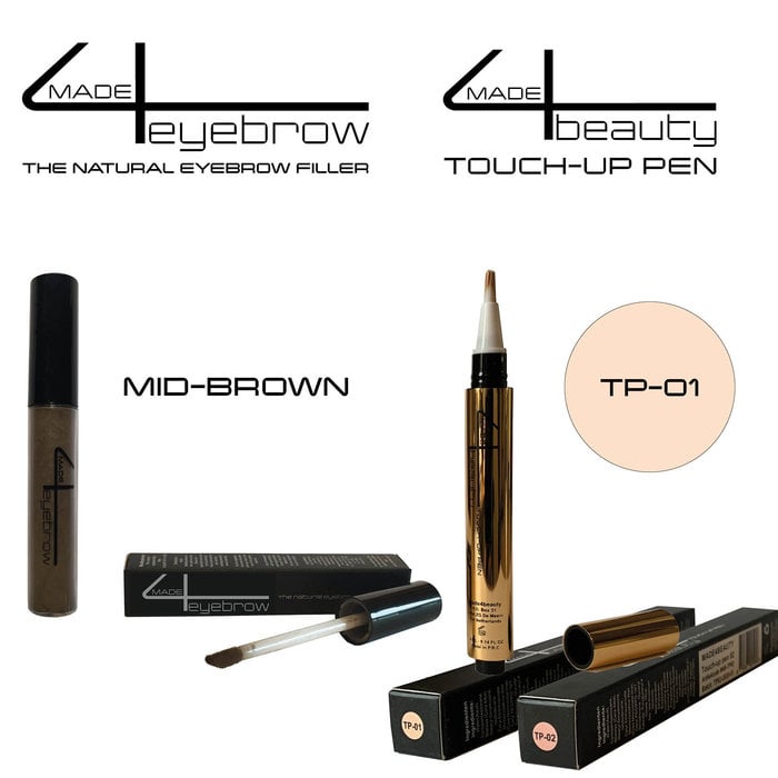 offer Made4eyebrow The natural eyebrow filler + Made4beauty Touch-up pen