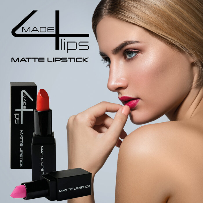 mattierter Lippenstift von made4lips, Farben L01 -L06