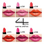 made4lips matte lipstick, colors L01 -L06