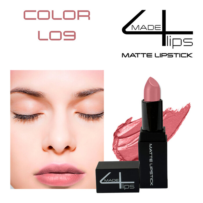 made4lips matte lipstick, kleuren L07-L12