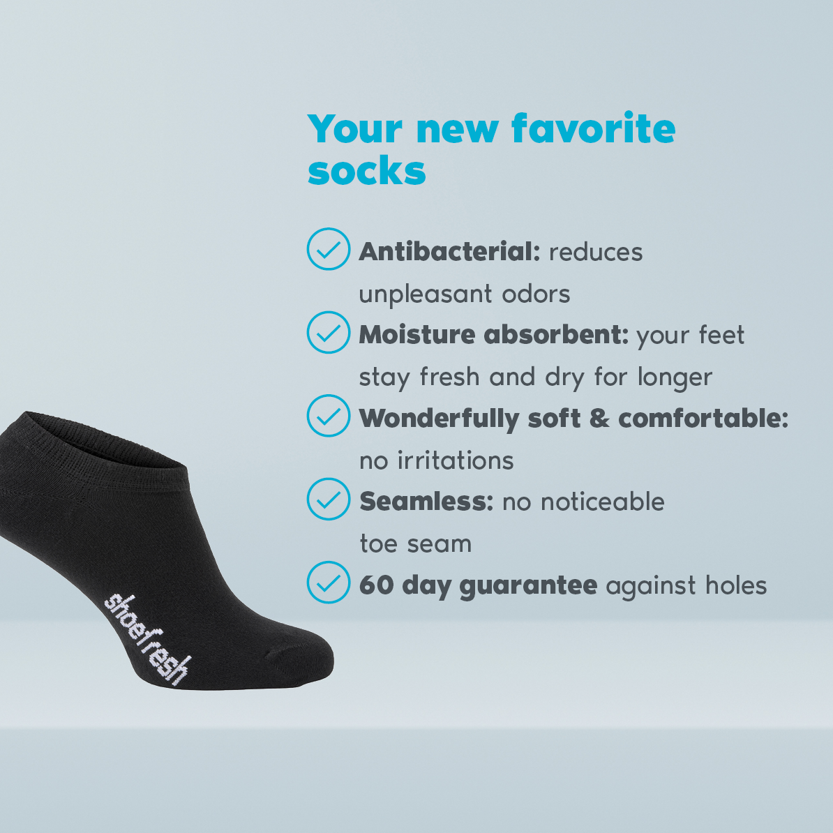 Shoefresh Bamboo socks - 7 pairs - Shoefresh