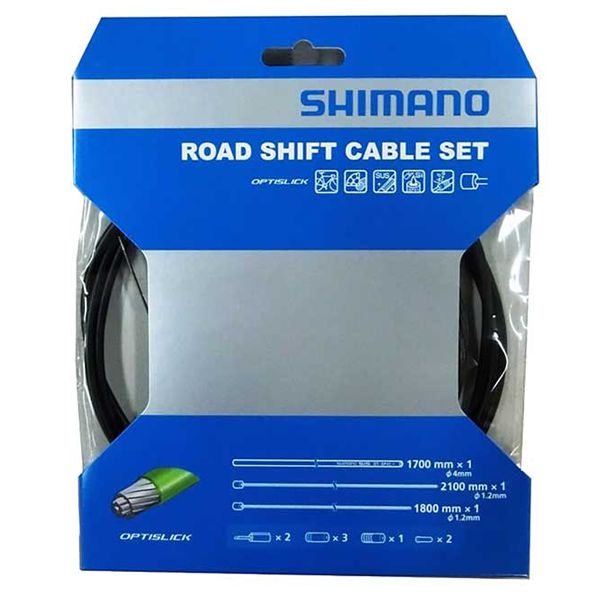 Shimano Spares Shimano Optislick 4700/5800 Gear Cable Set, Black