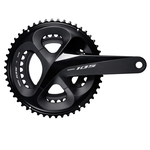 Shimano 105 Shimano FC-R7000 105 Double Chainset, Black 50 / 34 teeth