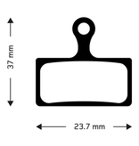 Aztec Aztec Disc Brake Pad Shimano XTR 2011, Organic