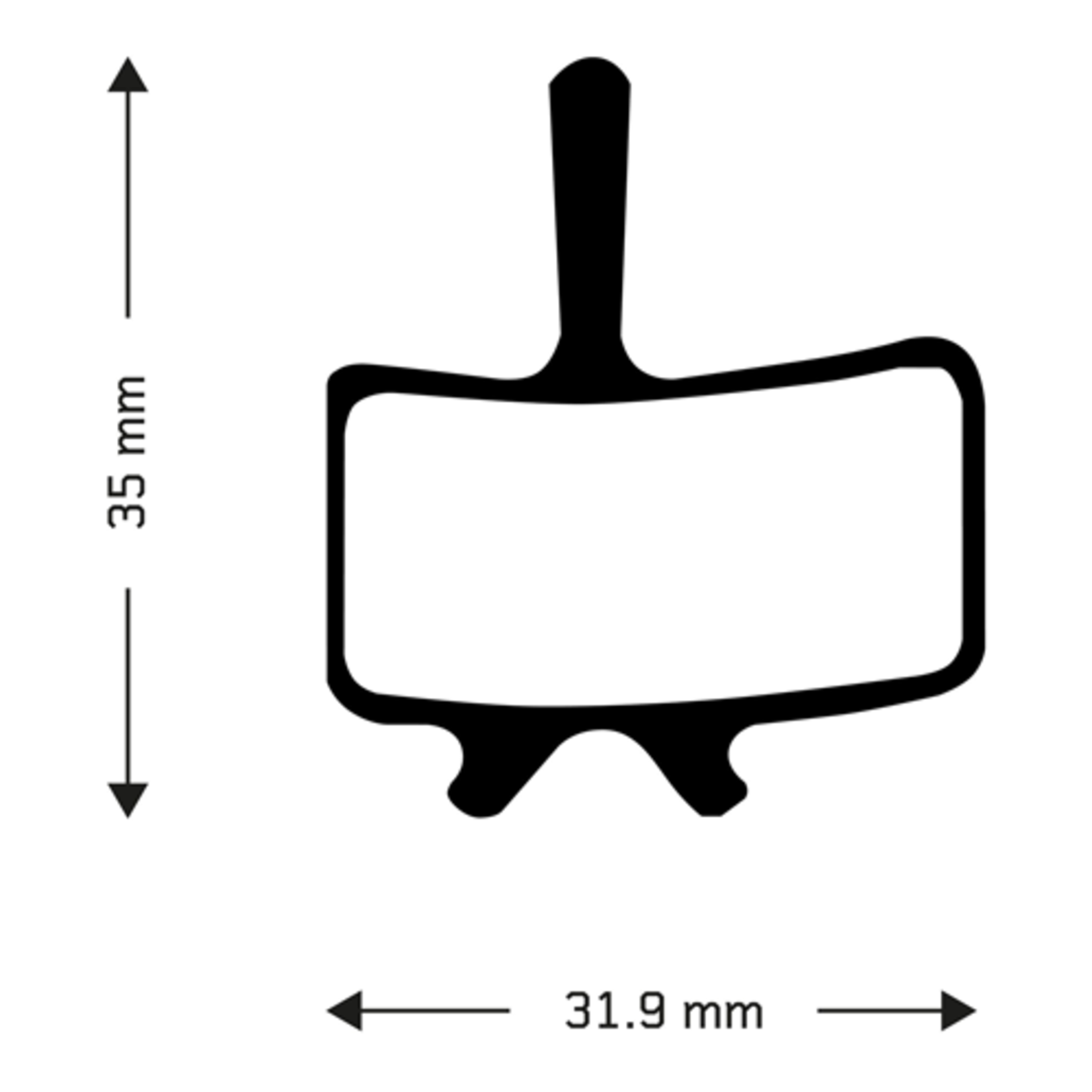 Aztec Aztec Disc Brake Pads Avid Juicy/BB7, Sintered