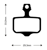 Aztec Aztec Disc Brake Pads Avid Elixir, Organic