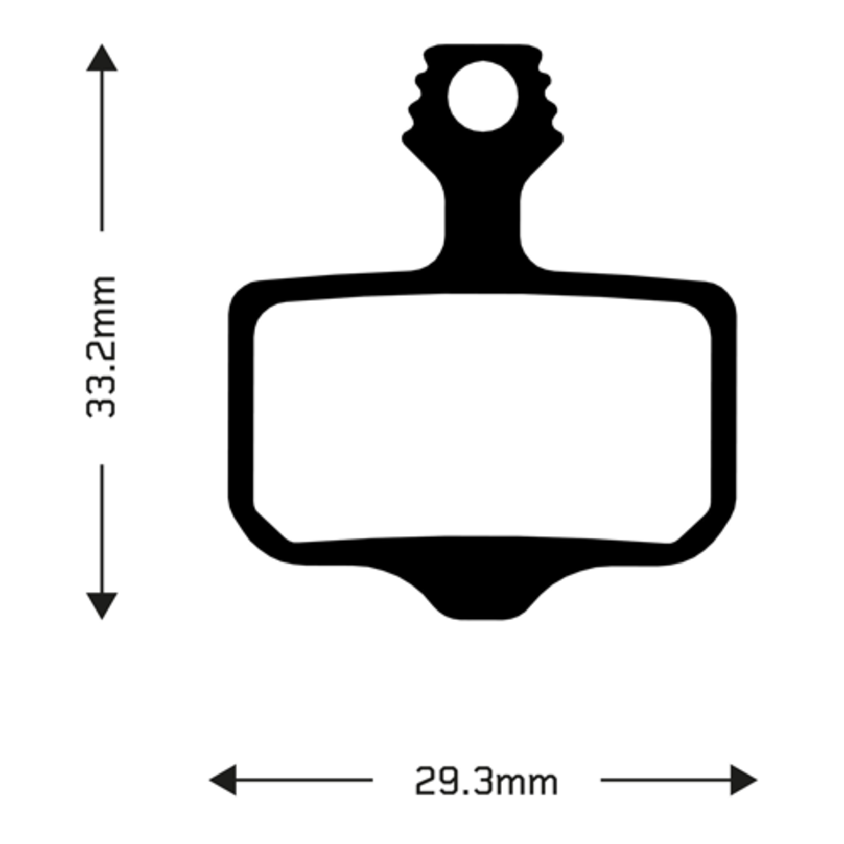 Aztec Aztec Disc Brake Pads Avid Elixir, Organic