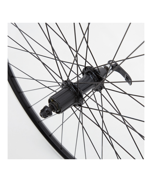 M:Part M:Part Wheel 26" Alloy Rear Hub Q/R (Suits 8/9/10 Speed) Cassette 135 MM / 26" DW Rim (559) / DT Swiss Plain Gauge 36 Spokes / Black Wheel