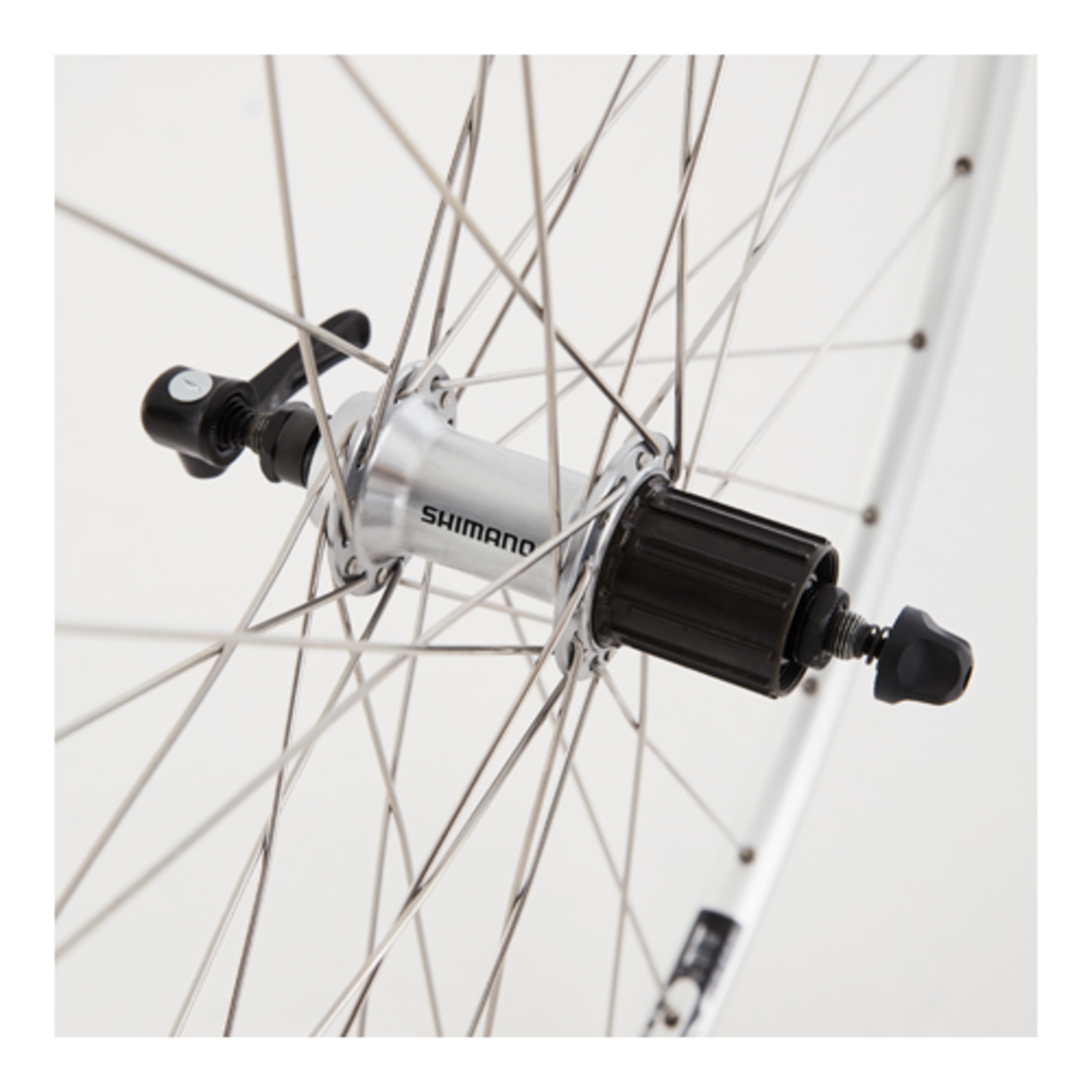 M:Part M:Part Wheel 700c Shimano RS400 Q/R Rear (Suits 10/11 Speed) / Mavic Open Elite 700C / DT Swiss Plain Gauge 32 Spokes / Silver Wheel