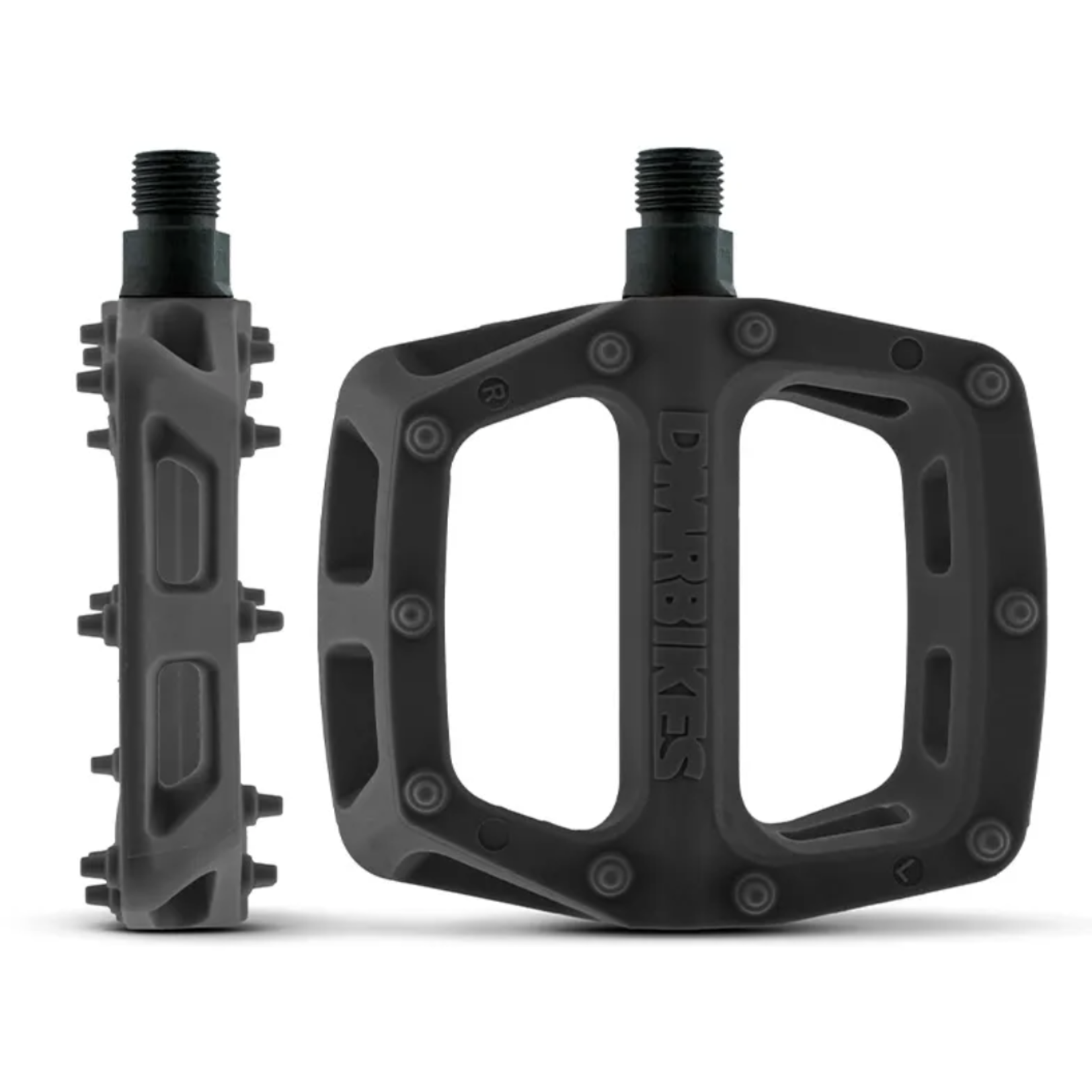 DMR Bikes DMR - V6 Plastic Pedal - Cro-Mo Axle - Black