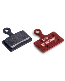 Sinter Brake Pads - 18 SHIMANO K TYPE: RED