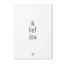 Kaart Ik lief jou