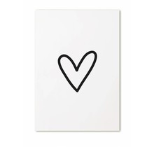 Kaart met hart