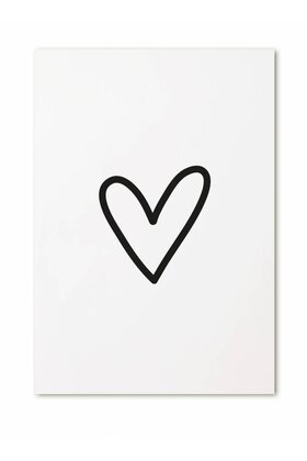 Kaart met hart