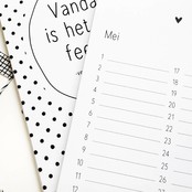 Verjaardagskalender met quotes