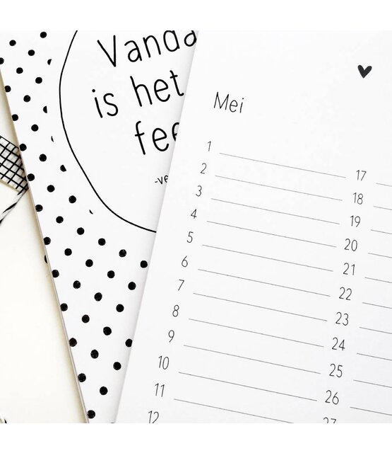 Verjaardagskalender met quotes