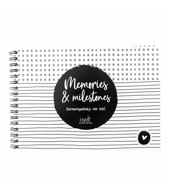 Memories en milestones - herinneringenboekje voor kids