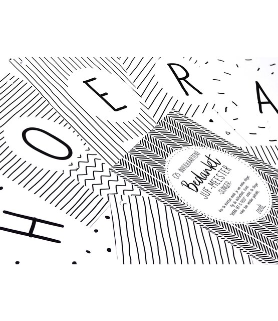 Slinger bedankt juf of meester met 25 invulkaarten Slinger bedankt juf of meester met 25 invulkaarten