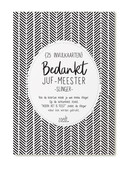 Slinger bedankt juf of meester met 25 invulkaarten Slinger bedankt juf of meester met 25 invulkaarten