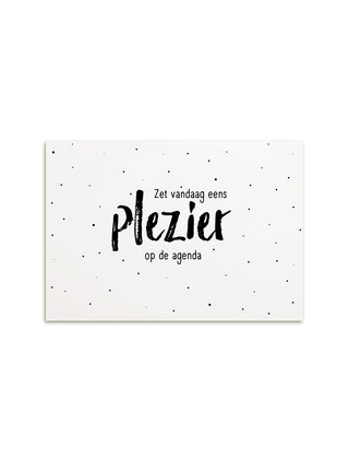 Kaart Zet vandaag eens plezier op de agenda