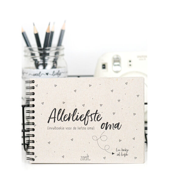 Superleuk invulboekje voor de liefste oma!