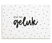 Kaart Pluk het geluk Kaart Pluk het geluk