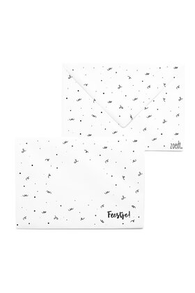 Envelop feestje met patroon