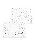 Bedrukte envelop hartjes patroon 'Een knuffel in een envelop' Bedrukte envelop hartjes patroon 'Een knuffel in een envelop'