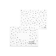 Envelop hartjes patroon 'Een knuffel in een envelop'