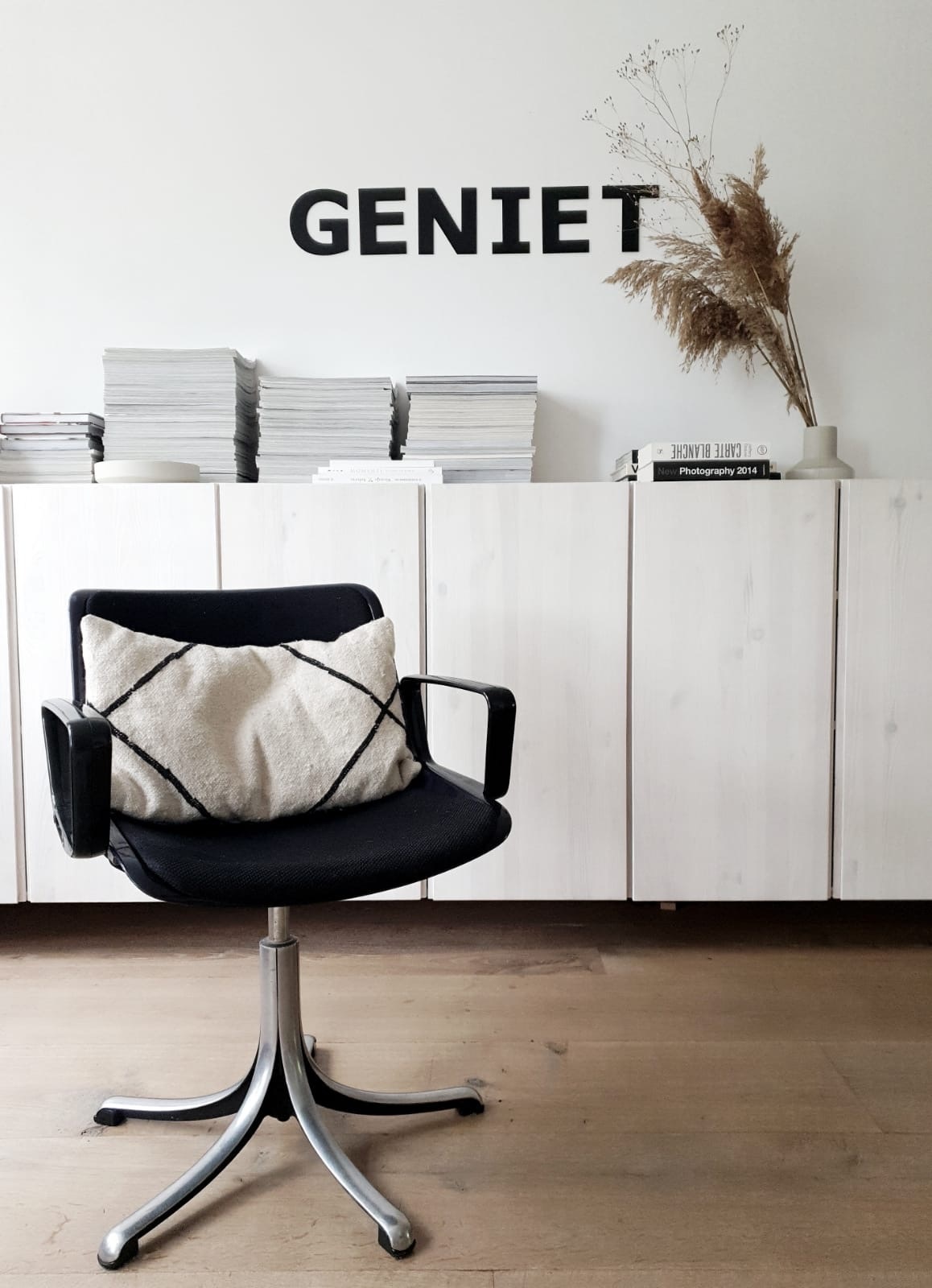 dividend En nicht Geniet | Losse letters voor aan je muur