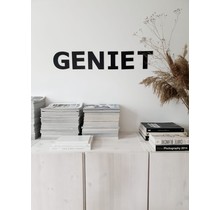 Geniet (in Wit of Zwart)
