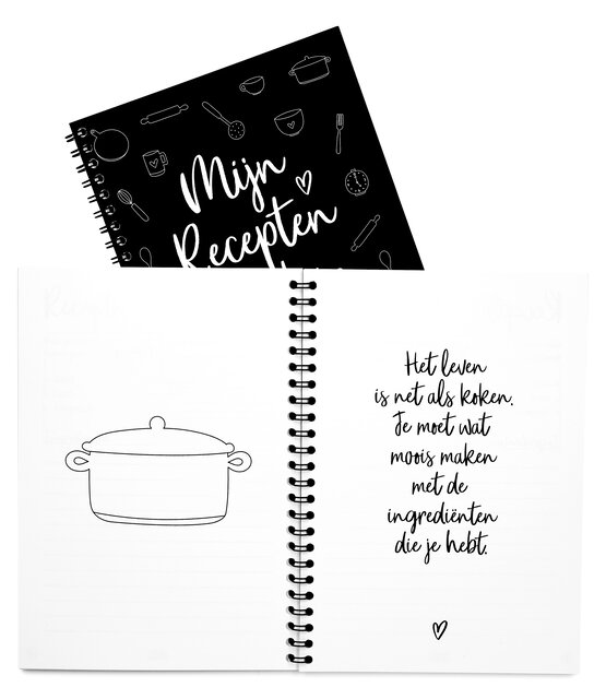 Recepten invulboek