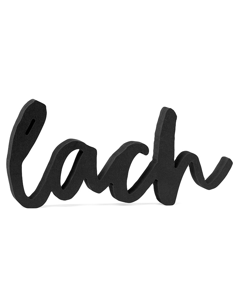 LACH van zwart hout LACH van zwart hout