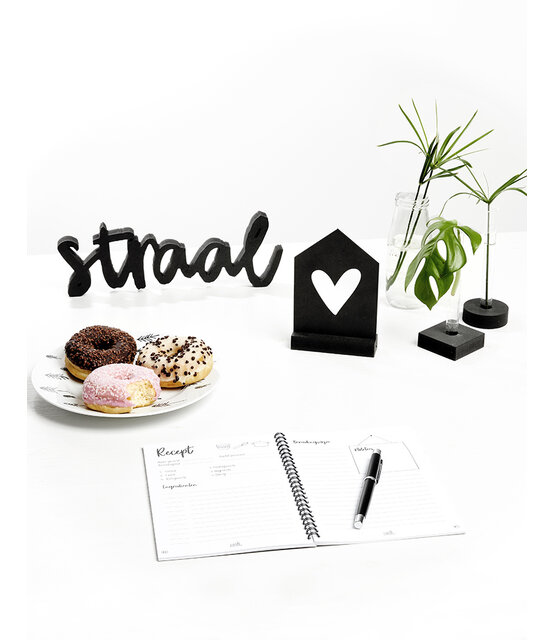 STRAAL van  zwart hout STRAAL van  zwart hout