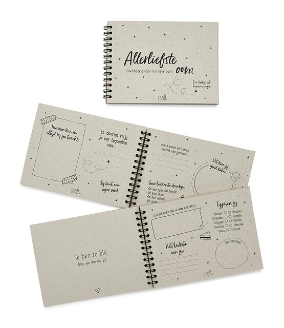 Superleuk invulboekje voor de liefste oom Superleuk invulboekje voor de liefste oom